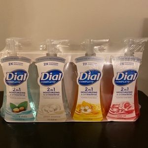 Dial antibacterial hand soap 4 pack ‘not vintage ‘